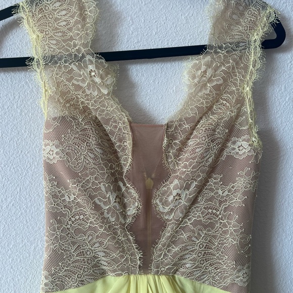 BCBG Draped Lace Dress - Picture 2 of 4